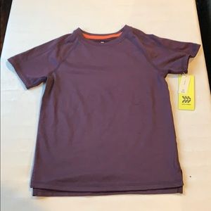 All In Motion Purple Short Sleeve Active Shirt